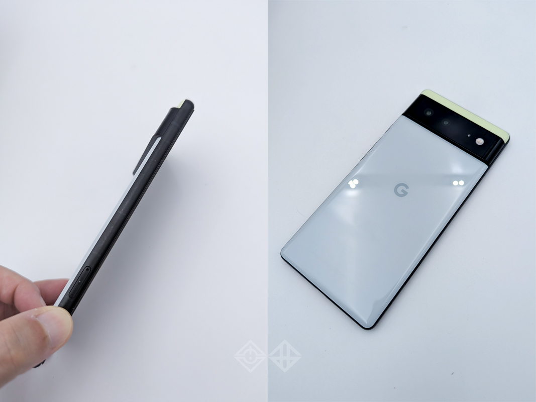 Google Pixel 6 更換電池後的外觀